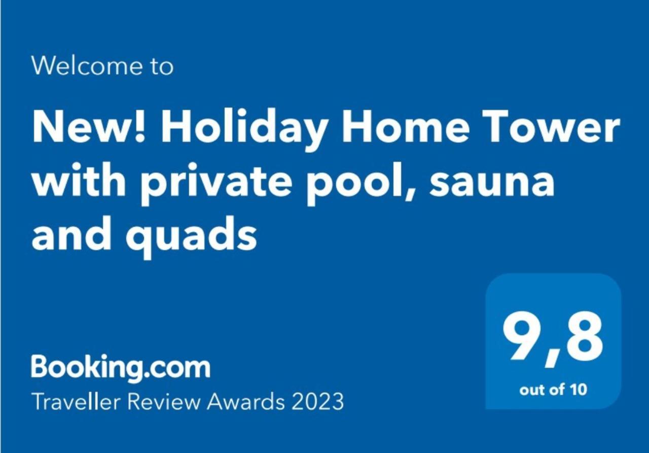 Smilcic Holiday Home Tower With Private Pool, Sauna And Quads מראה חיצוני תמונה